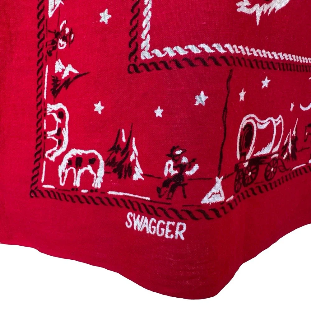 Swagger red cotton